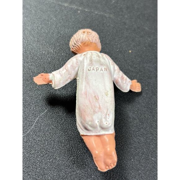 Vtg Nativity Baby Jesus Made In Japan No Manger - Picture 3 of 5